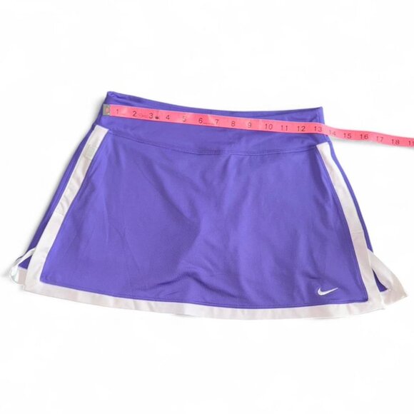 Nike Dri-Fit Purple and White Short Mini Athletic Tennis Skirt Skort Women's Sm - Picture 5 of 5